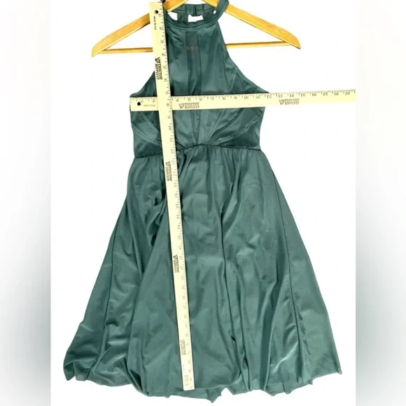 Balera Women’s Large High Neck Halter Dress  Performance Dance Costume Juniper - Picture 4 of 8